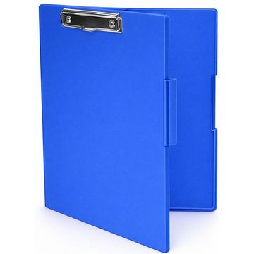 Prancheta Plástico Ofício Estojo 34.7 X 27.0 X 0.25cm Azul - Dello - Unitário - DP01.0002.006