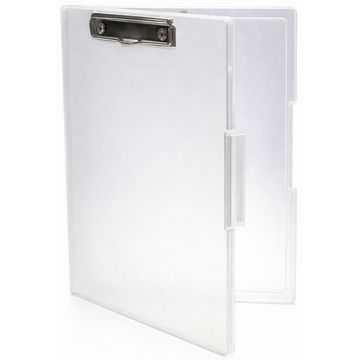 Prancheta Plástico Ofício Estojo 34.7 X 27.0 X 0.25cm Cristal - Dello - Unitário - DP01.0001.006