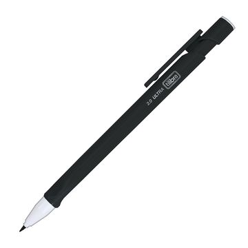 Lapiseira Plástica 2.0mm com Apontador Preto Tilibra - Unitário - 325082-SINOP-03
