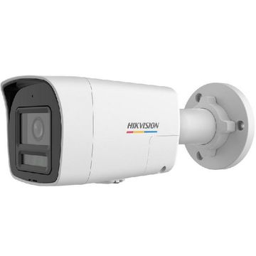 Câmera CFTV IP PoE DS-2CD1027G2H-LIUF/SRB Bullet Full HD 1080P ColorVu 30m 2,8 mm Microfone Embutido Hikvision