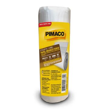 Etiqueta Código de Barras 22 x 12MM 3 Carreiras 10 Metros Pimaco - Pacote com 4 Unidades - 970806 - 144239
