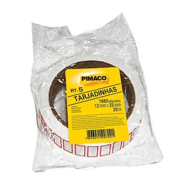 Etiqueta Preço 12mm x 25mm 20 Metros Rolo com 1660 Etiquetas Pimaco - Unitário - 874915