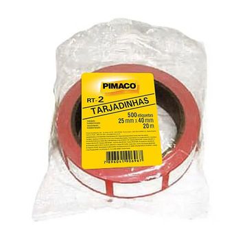 Etiqueta Preço 25mm x 40mm x 20 Metros Rolo com 500 Etiquetas Pimaco - Unitário - 874913