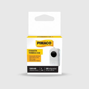Etiqueta Termica 14mm x 40mm 160 Etiquetas Pimaco - Unitário - D301450
